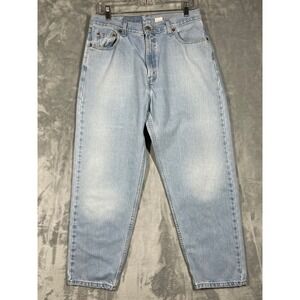 Vintage Levis 560 Womens Loose Fit Straight Leg Jeans Light Wash USA 14 S